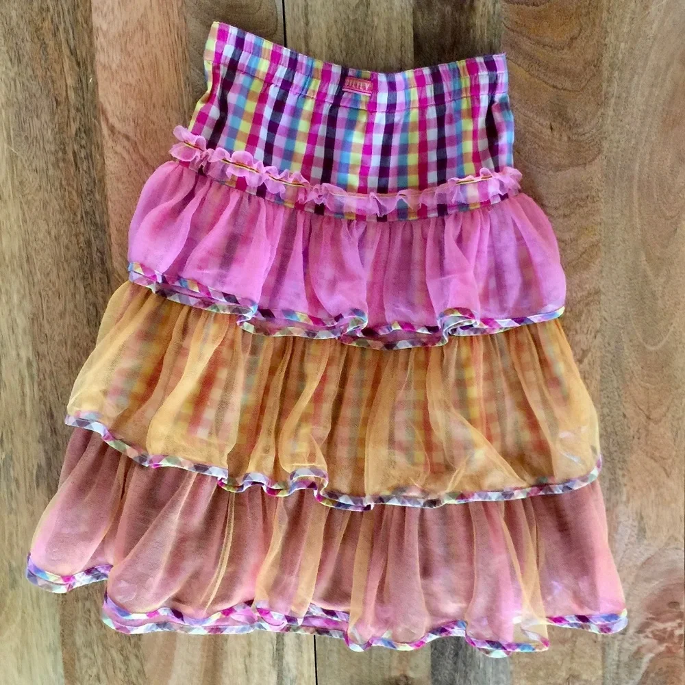 Oilily Tulle Layered Swing skirt Girls 140 9-10